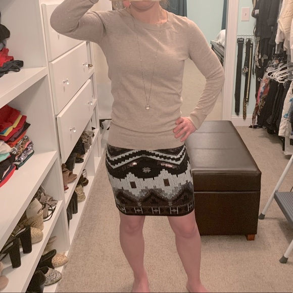 *** Express Light-weight, Rhinestone Sweater*** - Picture 6 of 6